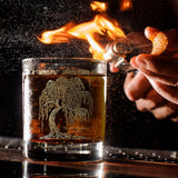 I Willow Ways Love You, Anniversary Gift For Him/ Her - Personalized Couple Whiskey Glass