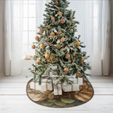 Love Hunting - Personalized Hunting Shaped Tree Skirt
