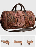 Western Spirit - Personalized Cowgirl Duffle Bag