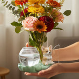 Cute Fishing Planter - Personalized Cat Acrylic Pot