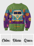 Hippie Souls - Personalized Hippie Ugly Sweater
