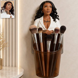 Beauty Bestie - Personalized Makeup Wall Multi Holder