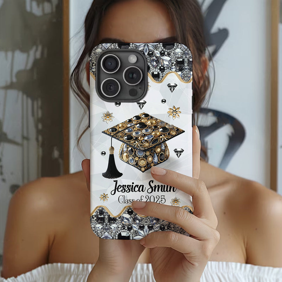 Congrats Grand Class Of 2025 - Personalized Graduation Full Print Phone Case