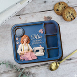 Sewing Kit - Personalized Sewing Wood Tray