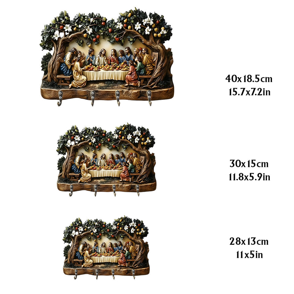 Last Supper - Christian Custom Shaped Hanging Rack