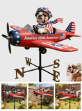 Happy Anniversary - Personalized Dog Weather Vane