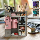 Nurse Personal Locker - Personalized Nurse Wooden Pen Holder
