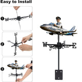 Pilot The Dream Job - Personalized Pilot Weather Vane
