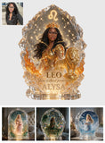 Custom From Any Photo - Personalized Horoscope 2-Side Printed Acrylic Plaque