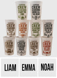 Camping Crew Most Likely - Personalized Camping Frosted Cup