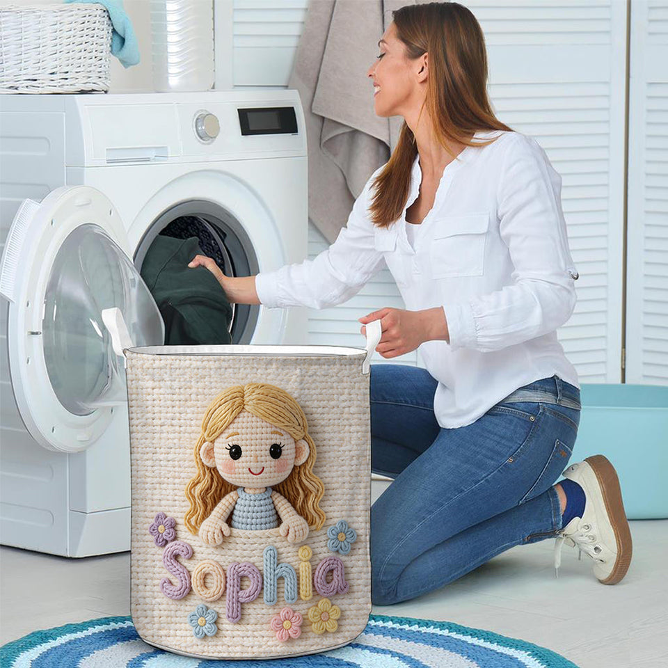 Custom Any Photo - Personalized Kid Storage Basket