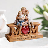 Custom Any Photo - Forever Link Together - Personalized Mother Custom Shaped Acrylic Plaque