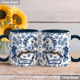Porcelain Horse - Personalized Horse Accent Mug