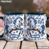 Porcelain Horse - Personalized Horse Accent Mug