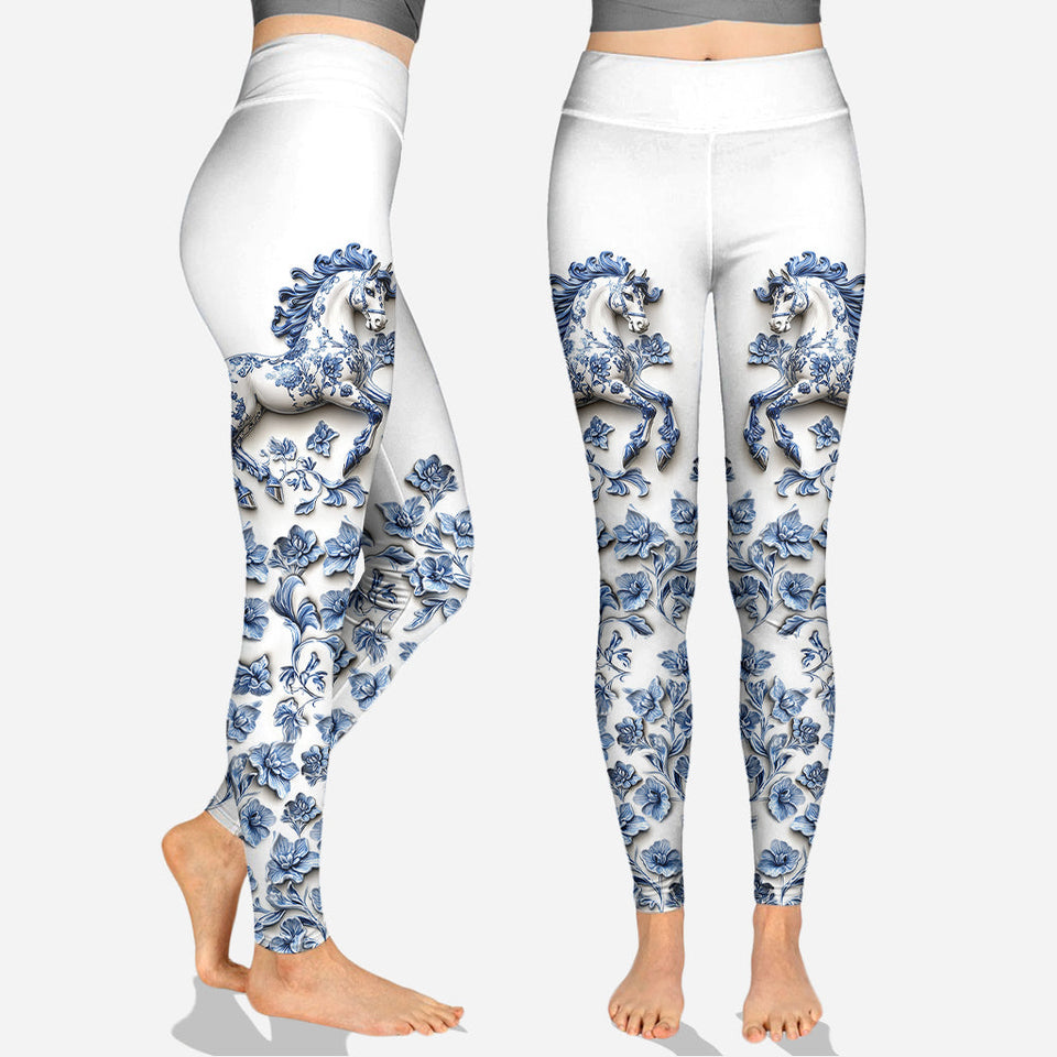 Beautiful Horse - Personalized Horse Hoodie and Leggings