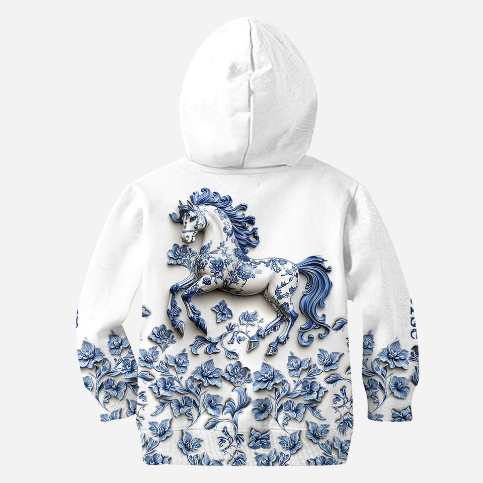 Beautiful Horse - Personalized Horse Hoodie and Leggings