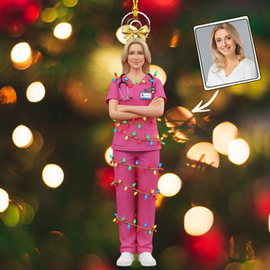 Nurse On Duty - Personalized Nurse Ornament