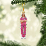 Nurse On Duty - Personalized Nurse Ornament