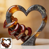 Mommy We Love You - Personalized Mother Custom Shaped Acrylic Plaque