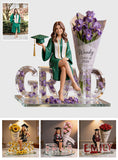 Custom Any Photo - Personalized Graduation Custom Shaped Acrylic Plaque