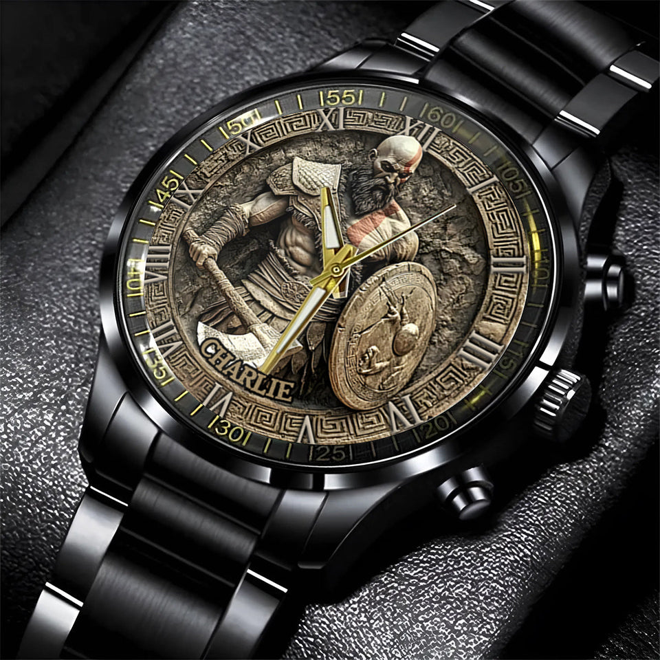 Ultimate Warrior - Personalized Viking Hand Watch