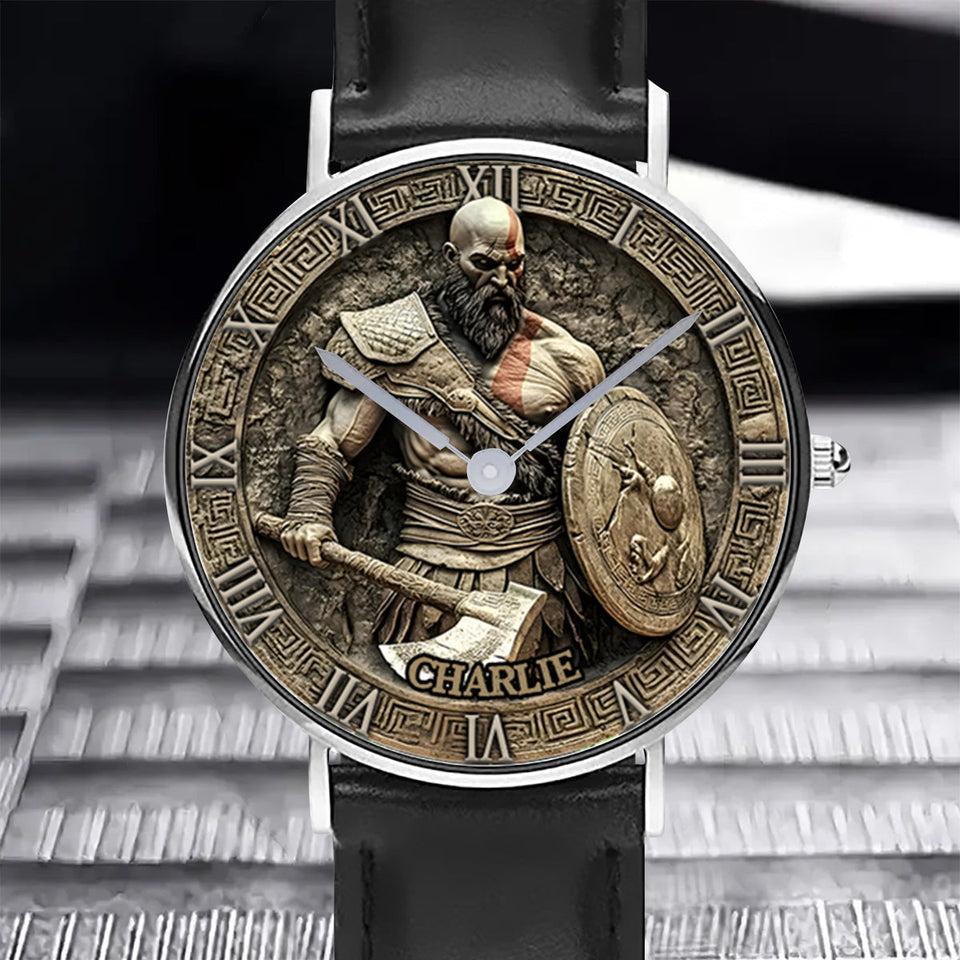 Ultimate Warrior - Personalized Viking Hand Watch