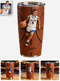 Believe In Yourself - Personalized Basketball Tumbler