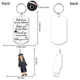 Graduation Gift - Personalized Graduation Keychain With Charms