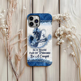 In A World Full Of Princesses - Personalized Cowgirl Full Print Phone Case