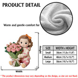 Unique Mother's Day Gift - Personalized Mother Premium Faux Fur Pillow