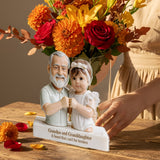 Best Friends For Life - Personalized Father Acrylic Pen Holder