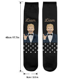 Wedding Gift - Personalized Couple Socks
