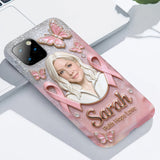Custom Any Photo - Personalized Breast Cancer Awareness Full Print Phone Case