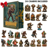 Adventure Awaits - Personalized Hiking Folded Advent Calendar With Ornaments