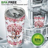 Mother & Daughters Forever Linked Together - Personalized Mother Tumbler