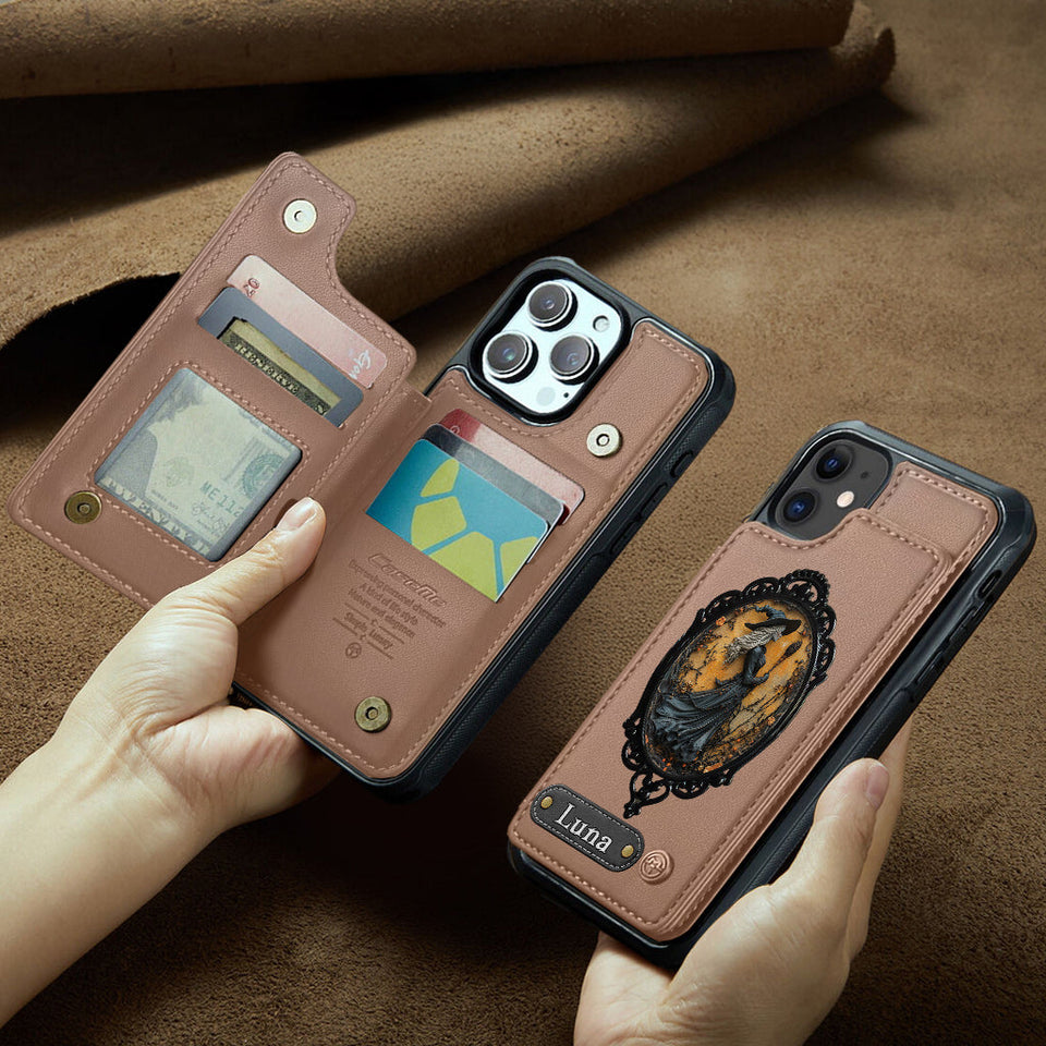 Beautiful Witches - Personalized Witch Wallet Phone Case