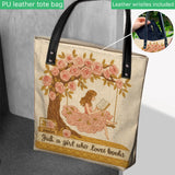 Just A Girl Who Loves Books - Personalized Book Tote Bag