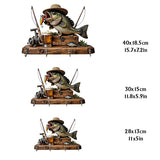 Love Fishing - Personalized Fishing Custom Shaped Hanging Rack