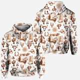 Cowgirl Spirit - Personalized Cowgirl Hoodie and Leggings