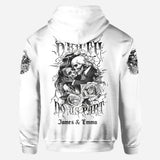 Til Death Do Us Part - Personalized Couple All Over Shirt