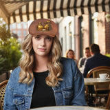 Golf & Whiskey - Personalized Golf Newsboy Cap