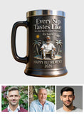 Happy Retirement - Personalized Retired Beer Stein