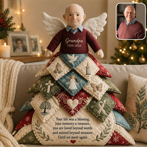 In Loving Memory - Personalized Memorial Premium Faux Fur Pillow