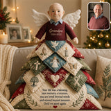 In Loving Memory - Personalized Memorial Premium Faux Fur Pillow