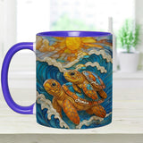Turtle Beach Lover - Personalized Turtle Accent Mug
