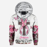 Faith Hope Love - Personalized Breast Cancer Awareness All Over Shirt