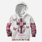 Faith Hope Love - Personalized Breast Cancer Awareness All Over Shirt