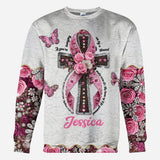 Faith Hope Love - Personalized Breast Cancer Awareness All Over Shirt