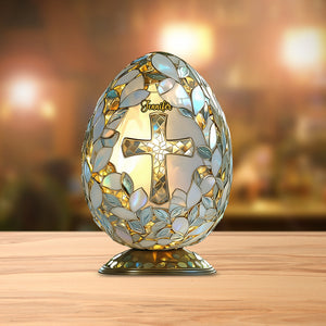 Easter Blessing - Personalized Easter Day Custom Shaped Acrylic Plaque