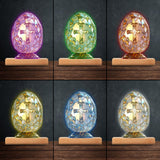 Easter Blessing - Personalized Easter Day Shaped Plaque Light Base